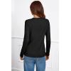 image:imageArachampCloz Womens Wool Blend ButtonCuff Fall Fashion Casual SweatersBlack