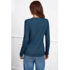 image:imageArachampCloz Womens Wool Blend ButtonCuff Fall Fashion Casual SweatersDark Blue