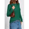 image:imageArachampCloz Womens Wool Blend ButtonCuff Fall Fashion Casual SweatersDark Green