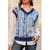 image:imageArachampCloz Womens Wool Blend Fall Printed Cute Trendy Sweater Vests 2025Blue