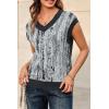 image:imageArachampCloz Womens Wool Blend Fall Printed Cute Trendy Sweater Vests 2025Grey