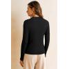 image:imageArachampCloz Womens Wool Blend Fall Seamless Rip Resistant Warm Layered Tops Business Casual SweatersAblack