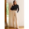 image:imageArachampCloz Womens Wool Blend Fall Seamless Rip Resistant Warm Layered Tops Business Casual SweatersAblack