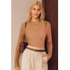 image:imageArachampCloz Womens Wool Blend Fall Seamless Rip Resistant Warm Layered Tops Business Casual SweatersAcamel