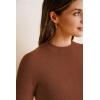 image:imageArachampCloz Womens Wool Blend Fall Seamless Rip Resistant Warm Layered Tops Business Casual SweatersAcaramel
