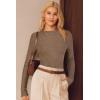 image:imageArachampCloz Womens Wool Blend Fall Seamless Rip Resistant Warm Layered Tops Business Casual SweatersAcoffee
