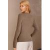 image:imageArachampCloz Womens Wool Blend Fall Seamless Rip Resistant Warm Layered Tops Business Casual SweatersAcoffee