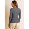 image:imageArachampCloz Womens Wool Blend Fall Seamless Rip Resistant Warm Layered Tops Business Casual SweatersAgray