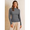 image:imageArachampCloz Womens Wool Blend Fall Seamless Rip Resistant Warm Layered Tops Business Casual SweatersAgray