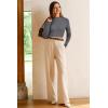 image:imageArachampCloz Womens Wool Blend Fall Seamless Rip Resistant Warm Layered Tops Business Casual SweatersAgray