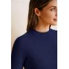 image:imageArachampCloz Womens Wool Blend Fall Seamless Rip Resistant Warm Layered Tops Business Casual SweatersAnavy