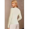 image:imageArachampCloz Womens Wool Blend Fall Seamless Rip Resistant Warm Layered Tops Business Casual SweatersOffwhite