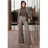 image:imageArachampCloz Womens Wool Blend Fall Sweaters Mock Neck Business Casual OutfitsAcoffee