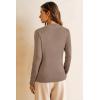 image:imageArachampCloz Womens Wool Blend Fall Sweaters Mock Neck Business Casual OutfitsCamel