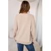 image:imageArachampCloz Womens Wool Blend Oversized Sweaters Crewneck Casual Outfits Fashion Spring TopsApricot
