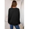 image:imageArachampCloz Womens Wool Blend Oversized Sweaters Crewneck Casual Outfits Fashion Spring TopsBlack