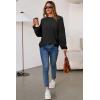image:imageArachampCloz Womens Wool Blend Oversized Sweaters Crewneck Casual Outfits Fashion Spring TopsBlack