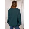 image:imageArachampCloz Womens Wool Blend Oversized Sweaters Crewneck Casual Outfits Fashion Spring TopsDark Green