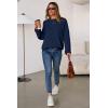 image:imageArachampCloz Womens Wool Blend Oversized Sweaters Crewneck Casual Outfits Fashion Spring TopsNavy