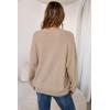 image:imageArachampCloz Womens Wool Blend Oversized Sweaters Crewneck Casual Outfits Fashion Spring TopsOatmeal