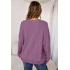 image:imageArachampCloz Womens Wool Blend Oversized Sweaters Crewneck Casual Outfits Fashion Spring TopsPurple