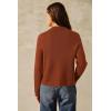 image:imageArachampCloz Womens Wool Blend Spring Fashion Button Down Cropped Cardigan Sweaters 2026Brick Red
