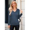 image:imageArachampCloz Womens Wool Blend Spring Sweaters Business Casual OutfitsBdark Blue