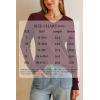image:imageArachampCloz Womens Wool Blend Spring Sweaters Business Casual OutfitsCablewine Red