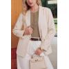 image:imageArachampCloz Womens Lightweight Short Sleeve Business Casual Cropped Cardigan TopsAcamel