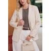 image:imageArachampCloz Womens Lightweight Short Sleeve Business Casual Cropped Cardigan TopsAcoffee