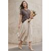 image:imageArachampCloz Womens Wool Blend Batwing Short Sleeve Button Up Summer Oversized Cardigan SweatersCoffee