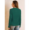 image:imageArachampCloz Womens Wool Blend Lightweight Spring Business Casual Cardigan Sweaters TopsDark Green
