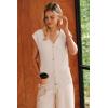 image:imageArachampCloz Womens Wool Blend Sweater Vest V Neck Button Down Cardigan Business Casual Tops 2026Apricot
