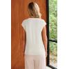 image:imageArachampCloz Womens Wool Blend Sweater Vest V Neck Button Down Cardigan Business Casual Tops 2026Offwhite