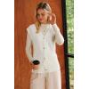 image:imageArachampCloz Womens Wool Blend Sweater Vest V Neck Button Down Cardigan Business Casual Tops 2026Offwhite