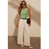 image:imageArachampCloz Womens Wool Blend Sweaters Non See Through AllSeason Business Casual Tank 2026Leaves Green