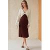 image:imageArachampCloz Womens 100 Cotton Bolero Shrug V Neck Cropped Cardigan Knit SweatersApricot