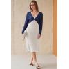 image:imageArachampCloz Womens 100 Cotton Bolero Shrug V Neck Cropped Cardigan Knit SweatersNavy