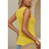 image:imageArachampCloz Womens 100 Cotton Sweater Vest Ruffle Hem Tank Summer Tops Beach Vacation Outfits 2026Yellow