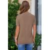 image:imageArachampCloz Womens Lightweight Wool Blend Short Sleeve Sweater Top Business CasualAcamel02