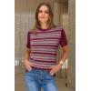 image:imageArachampCloz Womens Lightweight Wool Blend Short Sleeve Sweater Top Business CasualWine5192