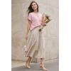 image:imageArachampCloz Womens Wool Blend Oversized Lightweight Cardigan Short Sleeve Summer Casual Sweaters TopsLight Pink