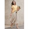 image:imageArachampCloz Womens Wool Blend Oversized Lightweight Cardigan Short Sleeve Summer Casual Sweaters TopsYellow