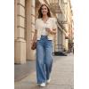image:imageArachampCloz Womens 100 Cotton Contrast Trim Button Front Cropped Cardigan Sweater Work Tops 2026Apricot