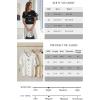image:imageArachampCloz Womens 100 Cotton Contrast Trim Button Front Cropped Cardigan Sweater Work Tops 2026Black
