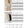image:imageArachampCloz Womens Linen Blend Notched Lapel Open Front Blazers Work Business Casual Outfits 2026Beige
