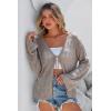 image:imageArachampCloz Womens Linen Blend Summer Crochet Cardigans Lightweight Boho Cover Up Lacey Kint Beach Resort Wear Trendy 2026Nutmeg