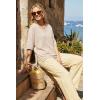 image:imageArachampCloz Womens Wool Blend Elbow Sleeve Summer Oversized Casual SweaterApricot