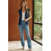 image:imageArachampCloz Womens Wool Blend Sweater Vest V Neck Button Down Cardigan Business Casual Tops 2026Camel