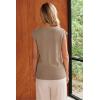 image:imageArachampCloz Womens Wool Blend Sweater Vest V Neck Button Down Cardigan Business Casual Tops 2026Dark Blue